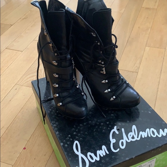 Sam Edelman Shoes - Sam Edelman black heel boots
